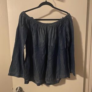 Cloth & Stone Off-Shoulder Tencel Top